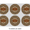 Snake Skin 3" Multipurpose Round Labels - Sheet