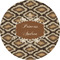 Snake Skin 4" Multipurpose Round Labels - Single Sticker