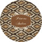 Snake Skin 5" Multipurpose Round Label - Single Sticker