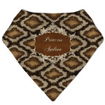 Snake Skin Bandana Bib (Personalized)