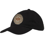 Snake Skin Baseball Cap - Black (Personalized)