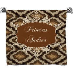 Snake Skin Bath Towel (Personalized)