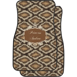 Snake Skin Car Floor Mats (Personalized)