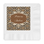 Snake Skin Embossed Decorative Napkins (Personalized)