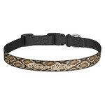 Snake Skin Dog Collar - Medium (Personalized)