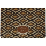 Snake Skin Dog Food Mat w/ Name or Text