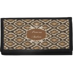 Snake Skin Canvas Checkbook Cover (Personalized)