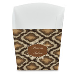 Snake Skin French Fry Favor Boxes (Personalized)