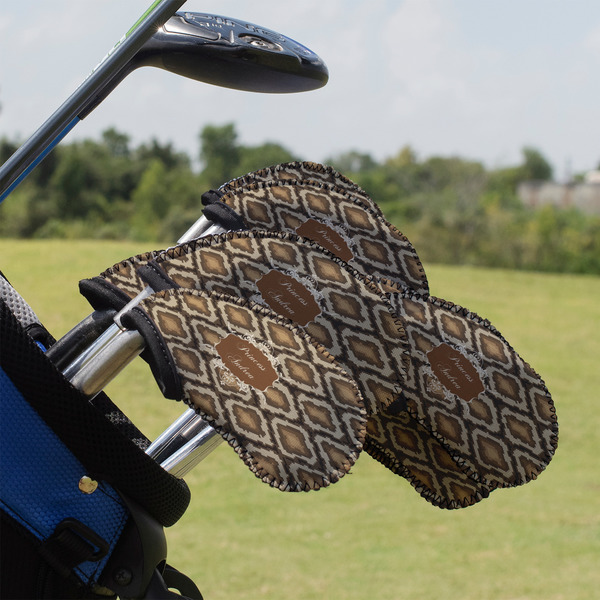 Custom Snake Skin Golf Club Iron Cover - Set of 9 (Personalized)