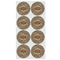 Snake Skin Icing Circle - Medium - Set of 8