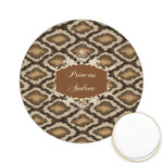 Snake Skin Printed Cookie Topper - 2.15" (Personalized)