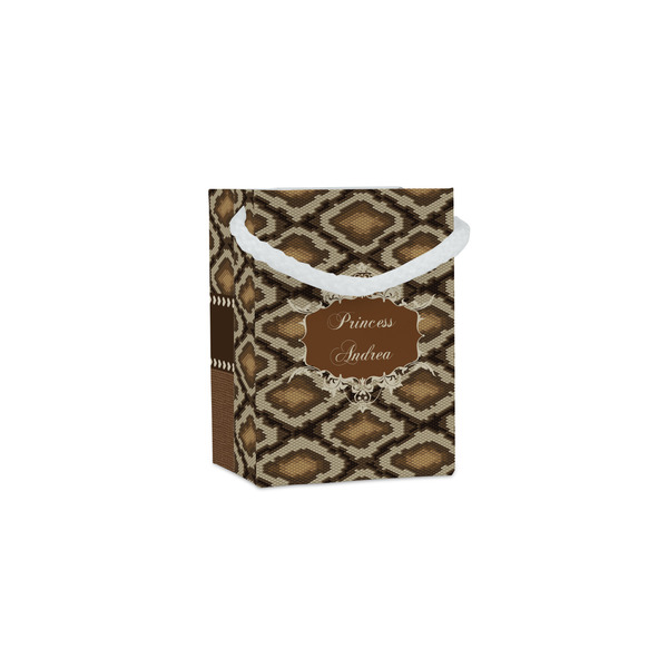 Custom Snake Skin Jewelry Gift Bags - Gloss (Personalized)