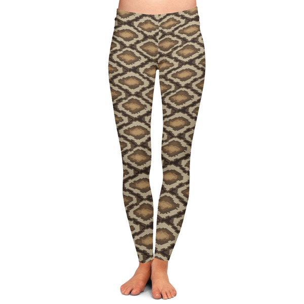 Custom Snake Skin Ladies Leggings - Extra Large