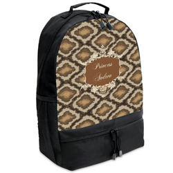 Snake Skin Backpacks - Black (Personalized)