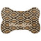 Snake Skin Large Bone Shaped Mat - Flat