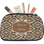 Snake Skin Makeup / Cosmetic Bag - Medium (Personalized)