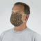 Snake Skin Mask - Quarter View on Guy