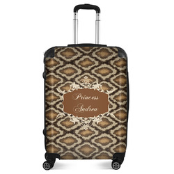 Snake Skin Suitcase - 24" Medium - Checked (Personalized)