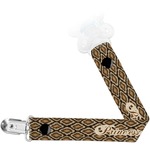 Snake Skin Pacifier Clip (Personalized)