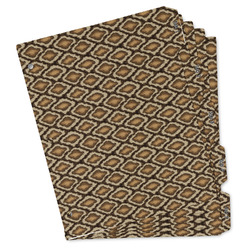 Snake Skin Binder Tab Divider - Set of 5 (Personalized)