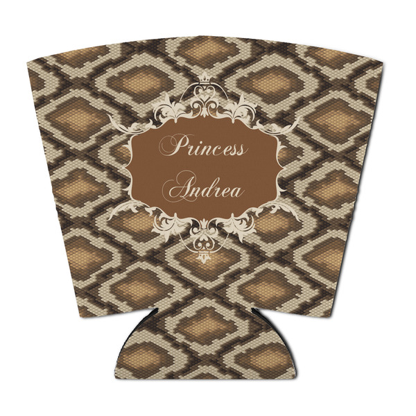 Custom Snake Skin Party Cup Sleeve - with Bottom (Personalized)