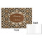 Snake Skin Disposable Paper Placemat - Front & Back