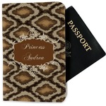 Snake Skin Passport Holder - Fabric (Personalized)