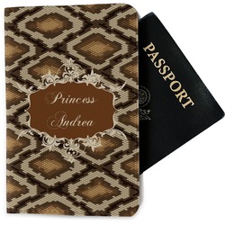 Snake Skin Passport Holder - Fabric (Personalized)