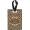 Snake Skin Personalized Rectangular Luggage Tag