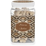 Snake Skin Dog Treat Jar (Personalized)