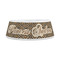 Snake Skin Plastic Dog Bowls - Medium - FRONT