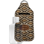 Snake Skin Hand Sanitizer & Keychain Holder - Large (Personalized)