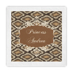 Snake Skin Standard Decorative Napkins (Personalized)