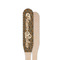 Snake Skin Wooden Food Pick - Paddle - Single Sided - Front & Back