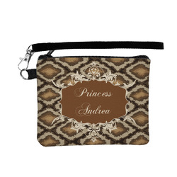 Snake Skin Wristlet ID Case w/ Name or Text