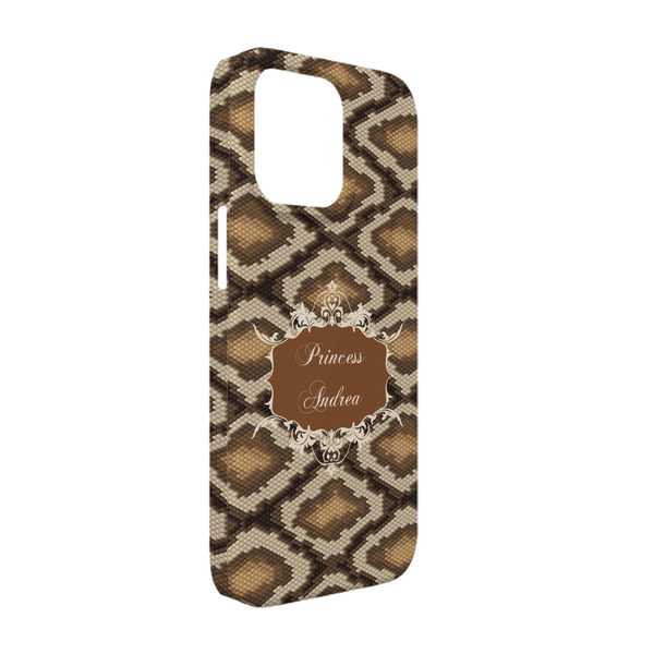 Custom Snake Skin iPhone Case - Plastic - iPhone 13 (Personalized)