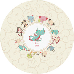 Chinese Zodiac Multipurpose Round Labels - 3" (Personalized)