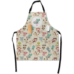 Chinese Zodiac Apron With Pockets w/ Name or Text