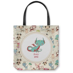 Chinese Zodiac Canvas Tote Bag - Large - 18"x18" (Personalized)