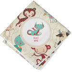 Chinese Zodiac Cloth Cocktail Napkin - Single w/ Name or Text