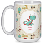 Chinese Zodiac 15 Oz Coffee Mug - White (Personalized)