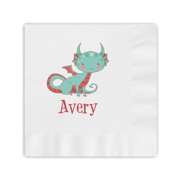 Custom Chinese Zodiac Coined Cocktail Napkins (Personalized)