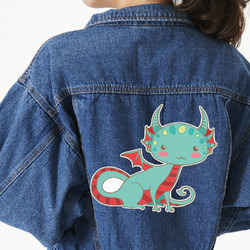 Chinese Zodiac Twill Iron On Patch - Custom Shape - 3XL - Set of 4