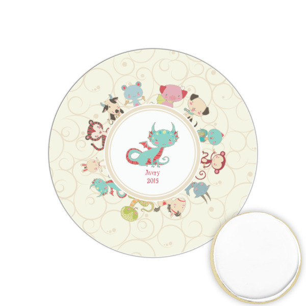Custom Chinese Zodiac Printed Cookie Topper - 1.25" (Personalized)