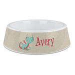 Chinese Zodiac Plastic Dog Bowl - Large (Personalized)