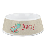 Chinese Zodiac Plastic Dog Bowl - Medium (Personalized)