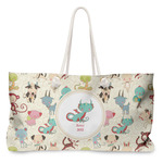 Chinese Zodiac Large Tote Bag with Rope Handles (Personalized)