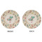 Chinese Zodiac Round Linen Placemats - APPROVAL (double sided)