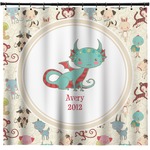 Chinese Zodiac Shower Curtain - Custom Size (Personalized)