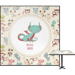 Chinese Zodiac Square Table Top - 24" (Personalized)
